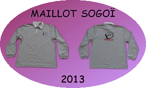 Maillot rugby 2013